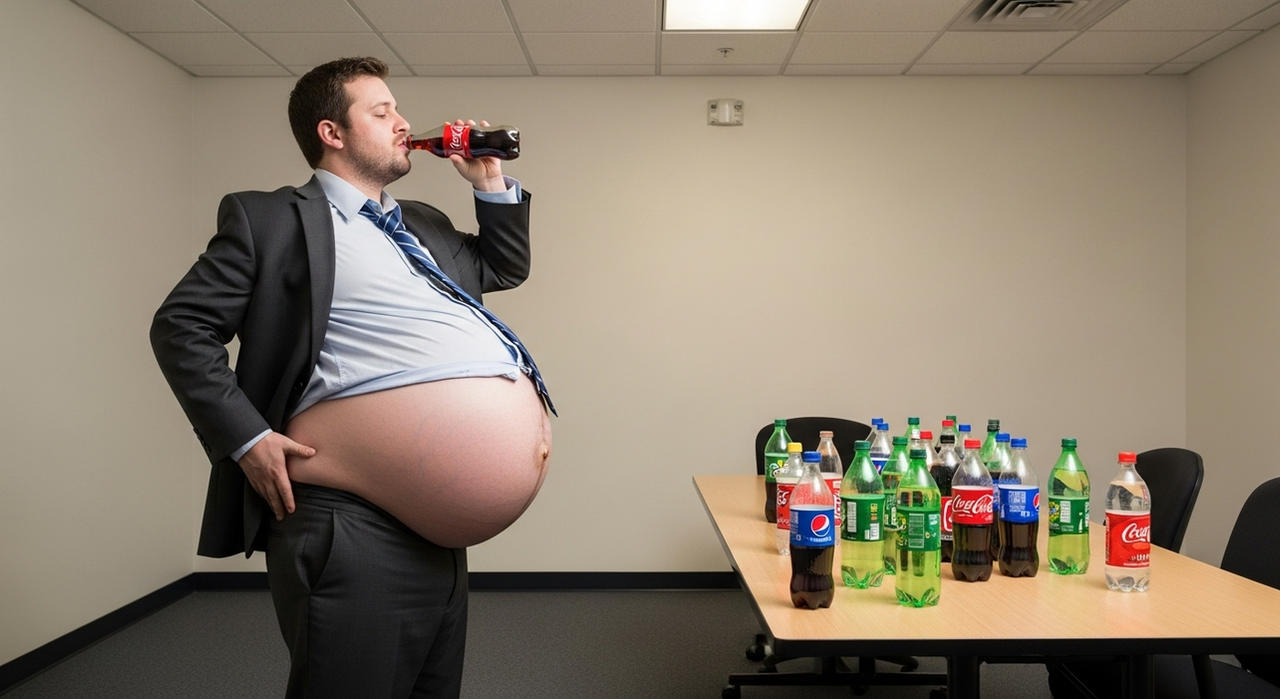 The Businessman's Soda Belly Bloat