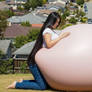 A wonderful Neighborhood view with a bloated belly