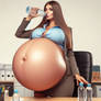 Hydration makes my Belly massive