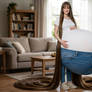 Alexis Bledel's HyperPregnant Blimp Belly