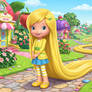 Lemon Meringue's Impossibly Long Silky Blonde Hair
