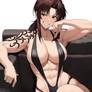 Revy showing off again