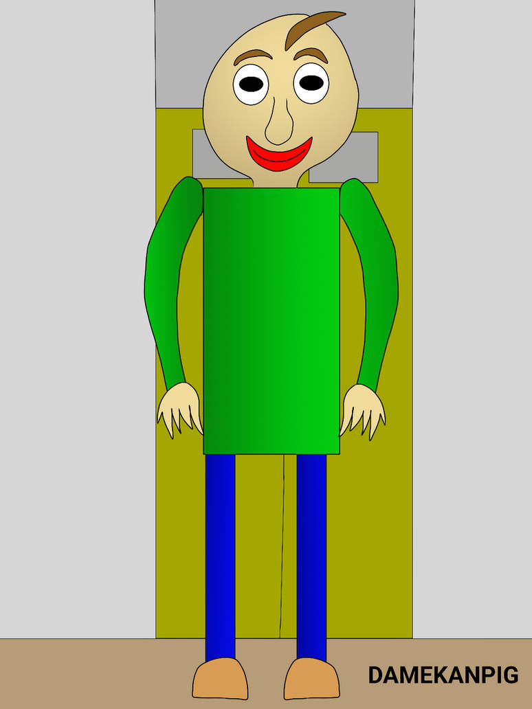 Baldi Shading Baldi by Deawesomemechanicpig on DeviantArt
