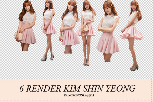 Pack 3 render Kim Shin Yeong