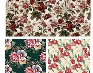 Stock pattern flowers