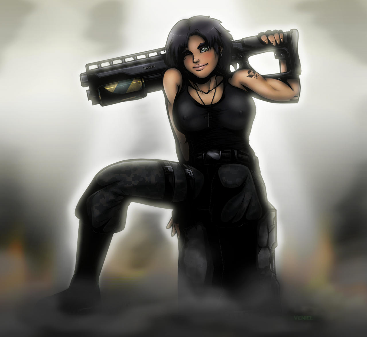 Katerina The Napalm Girl By Kain Moerder On DeviantArt 