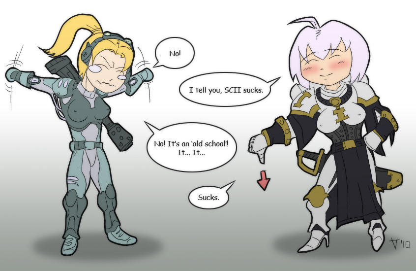 Warhammer 40k vs StarCraft II by KainMoerder on DeviantArt