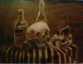 Skulls and Bottles