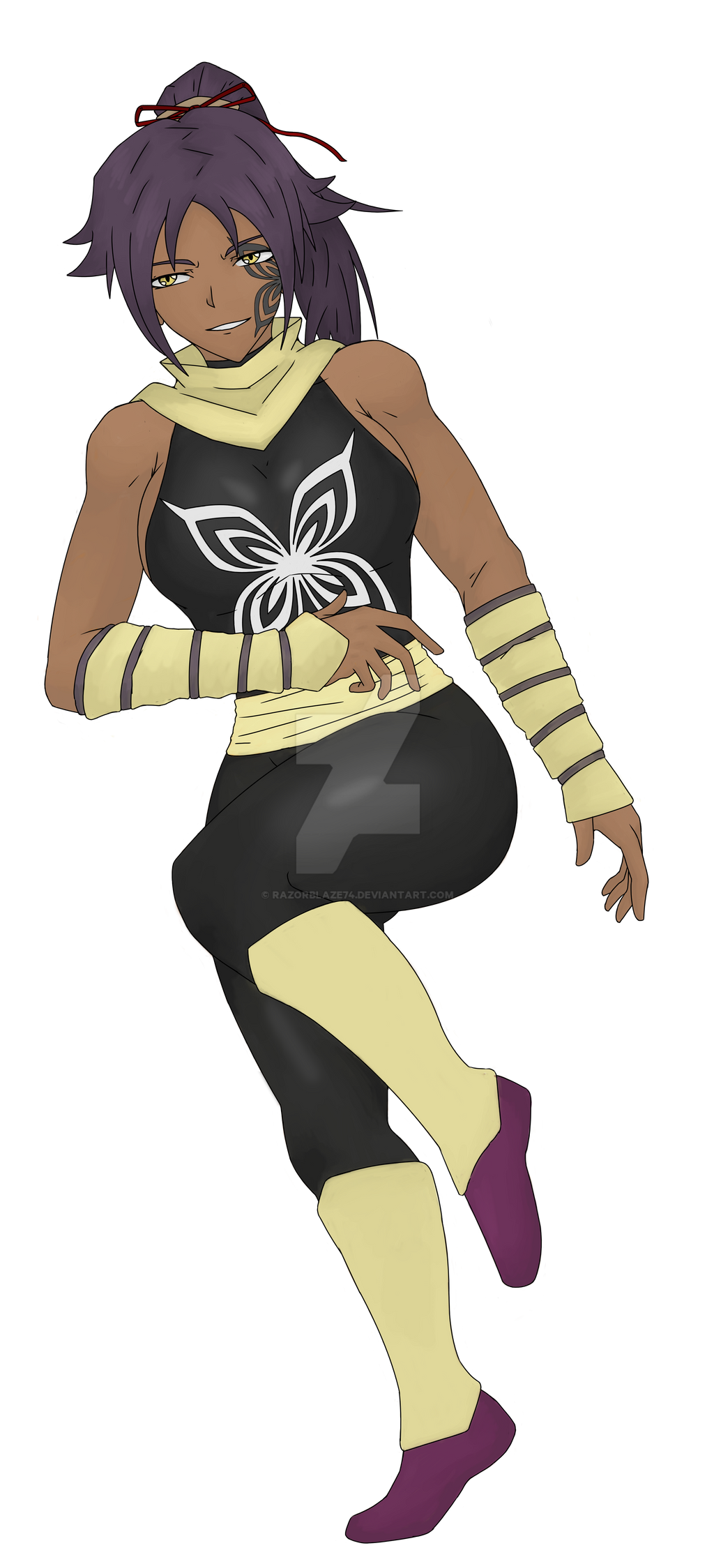 Bleach Yoruichi Shihouin Shunko Version By Razorblaze74 On DeviantArt bleach-yoruichi-shihouin-shunko-version-by-razorblaze74-on-deviantart