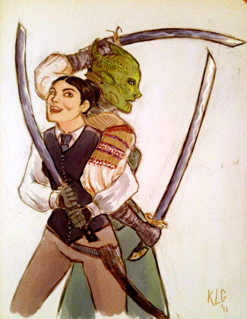 Doctor Who - Madame Vastra and Jenny