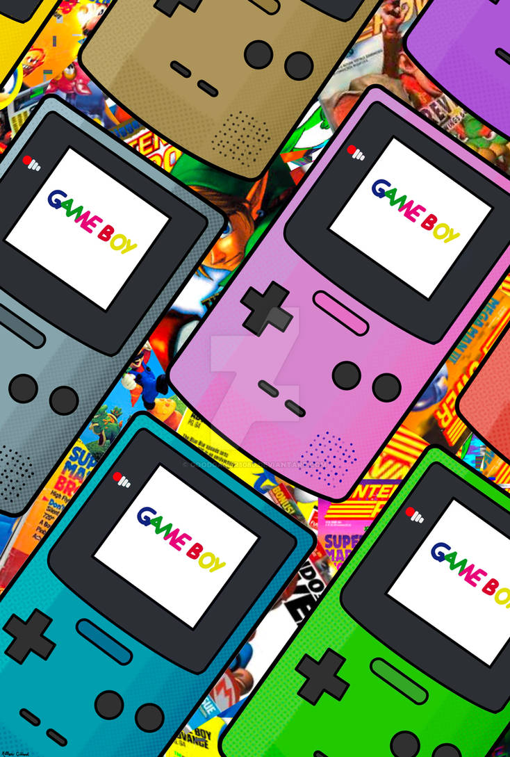 Retro GameBoy Color Wallpaper by goodgamer1080 on DeviantArt
