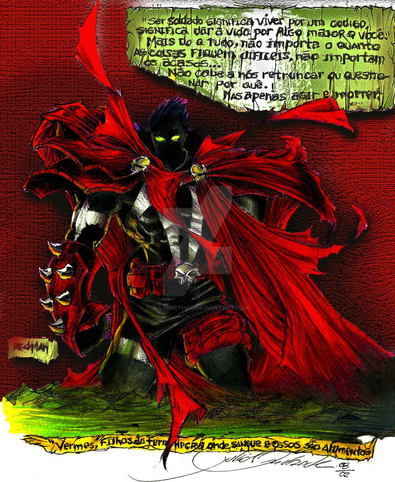 New HellSpawn C.M. by Juliomethod on DeviantArt