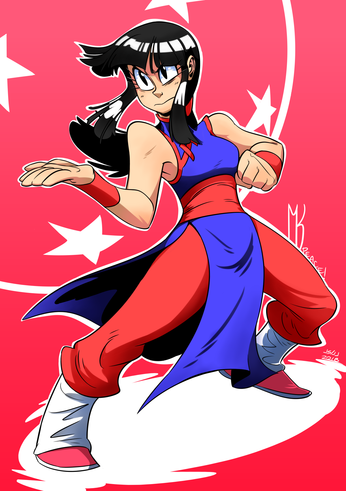 Hug Chi Chi Chi is Ready To Battle by MikeBasilisco on DeviantArt
