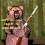Support your right 2 arm bears
