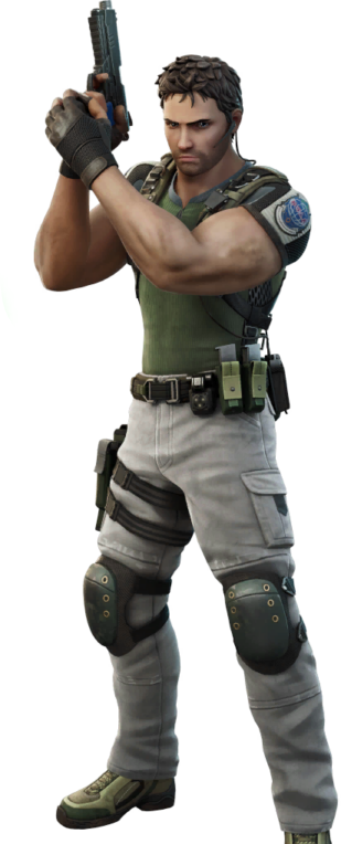Chris Redfield PNG full body by luxecombos on DeviantArt