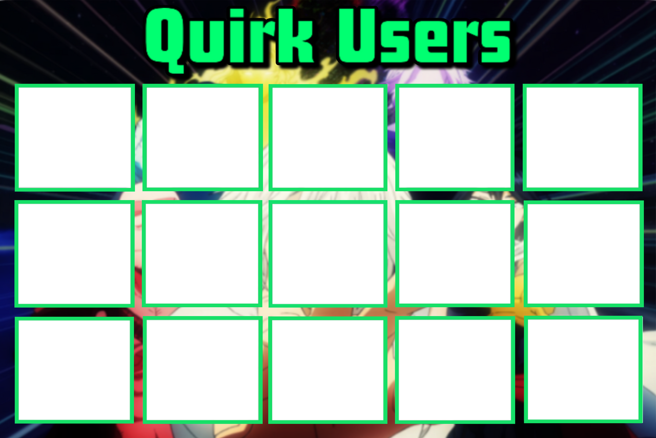 Quirk Users Template new version