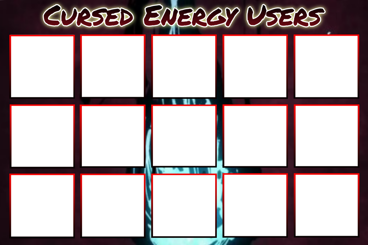 Cursed Energy Users Template