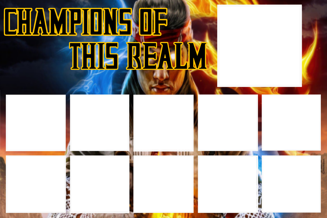 Champions of this Realm Template