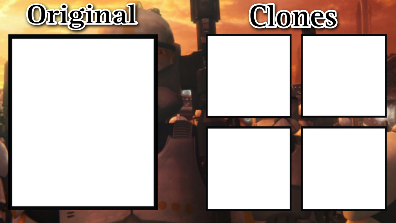 Clones (4 slots) Template