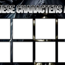 These characters are dead (10 slots) Template