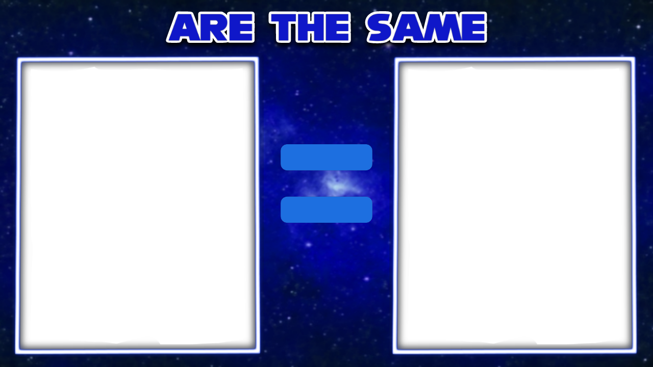 The same Template