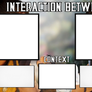 Interaction between characters template