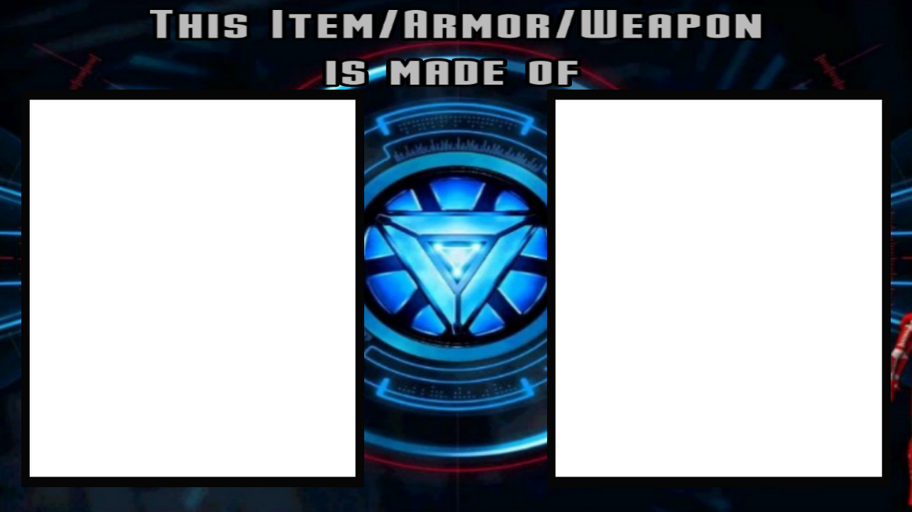 This object is made of Template