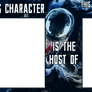 Character is the host of this Template