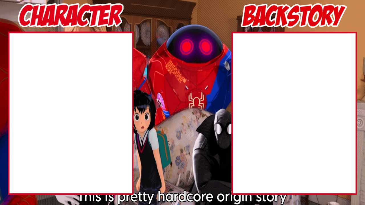 Character's backstory Template