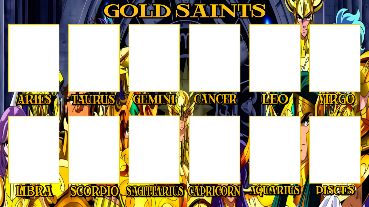Gold Saints Template