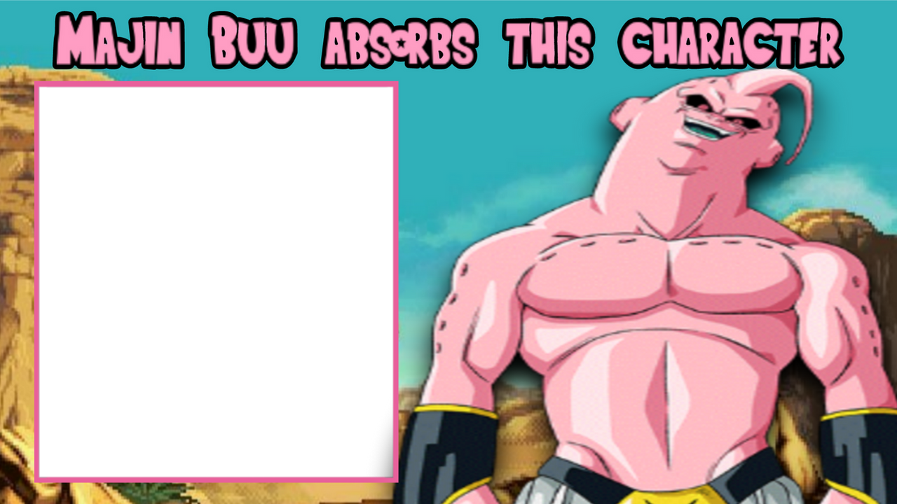 Majin Buu absorbs Template