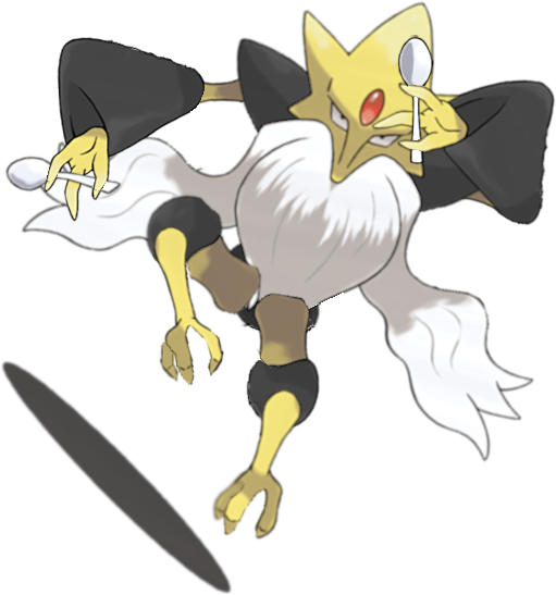 Pokemon Arts and Facts on X: Alakazam had a stat buff in generation 6,  but, Mega Alakazam's stats were not adjusted to this, and were based on  Alakazam's previous stats. This made