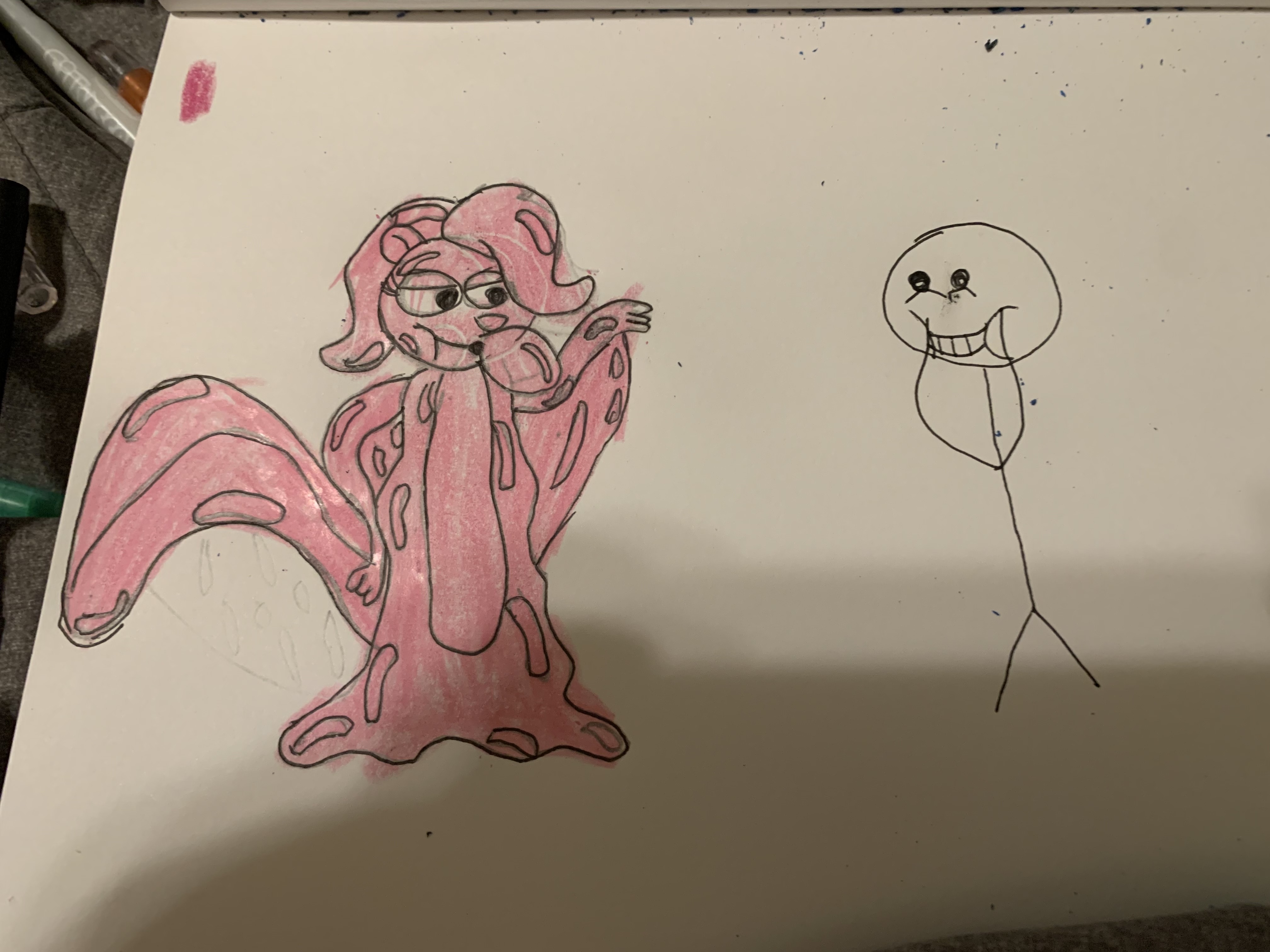 Slime Skunk Fifi Friday- fifi the bubblegum slime skunk by skunkman707 on DeviantArt