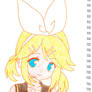 Rin Kagamine (coloured)