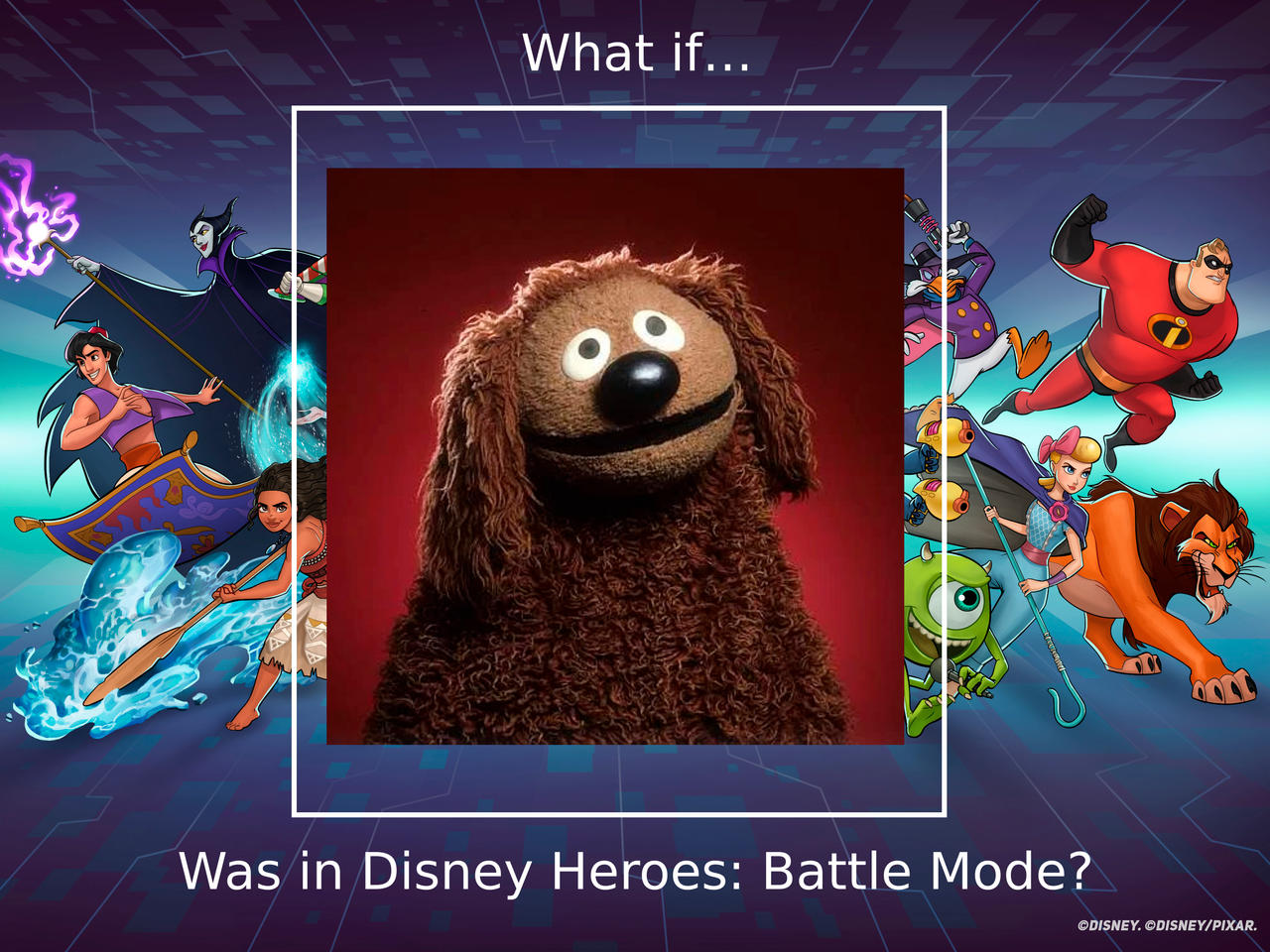 Rowlf Wdw What if Rowlf the Dog was in Disney Heroes BM? by con1011 on DeviantArt
