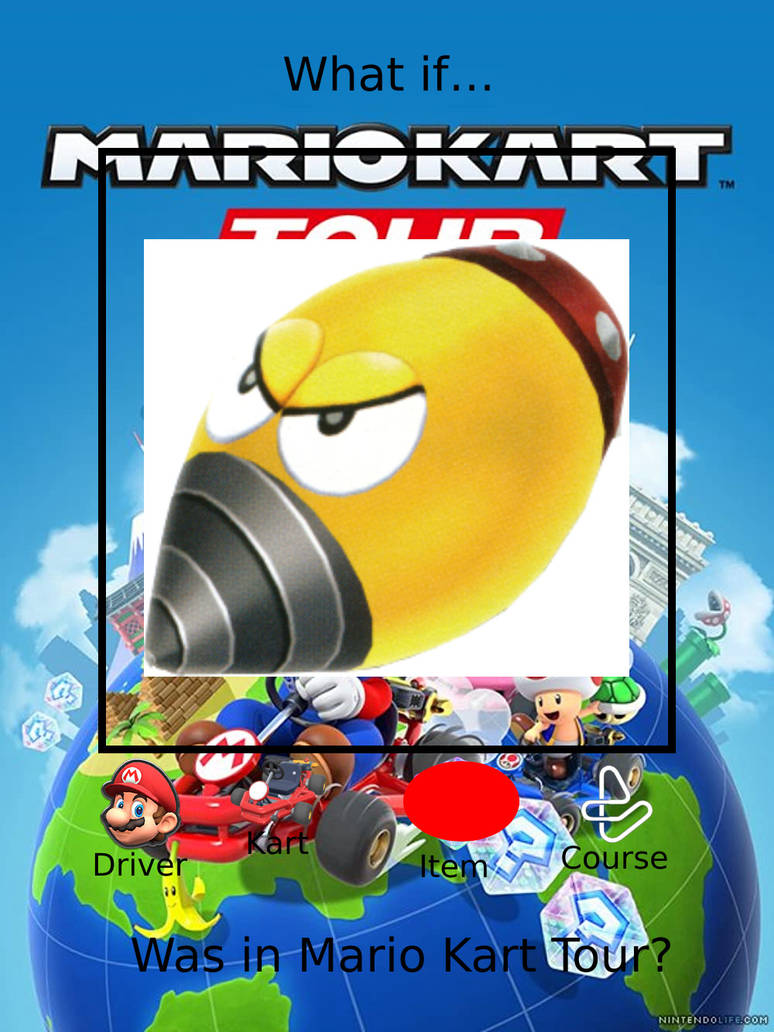 What if Glydon was in Mario Kart Tour? by con1011 on DeviantArt