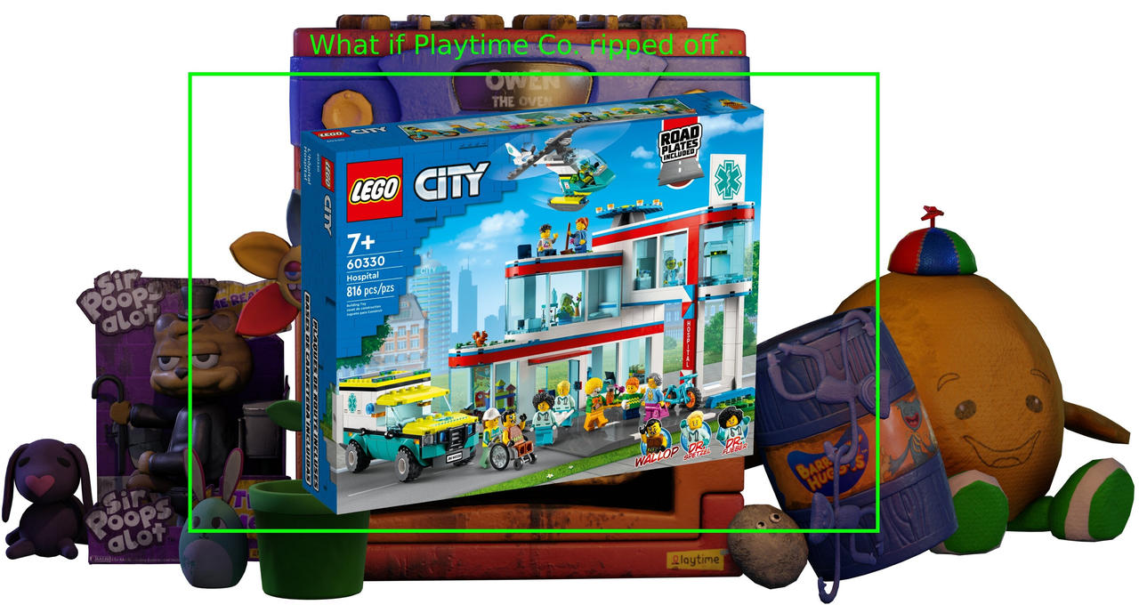 What if Playtime Co. ripped off Lego? by con1011 on DeviantArt