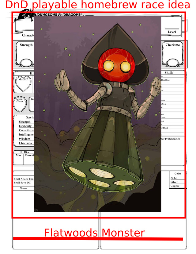 Random Dnd Races DnD playable Homebrew race idea 1 by con1011 on DeviantArt