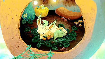 Cute Leafeon Gif