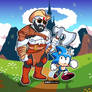 Sonic God of War Ragnarok