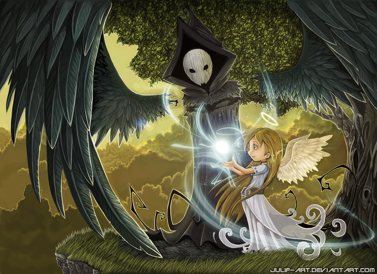 angel y muerte 2012 by julif-art
