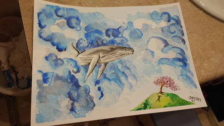 Dreamy whale