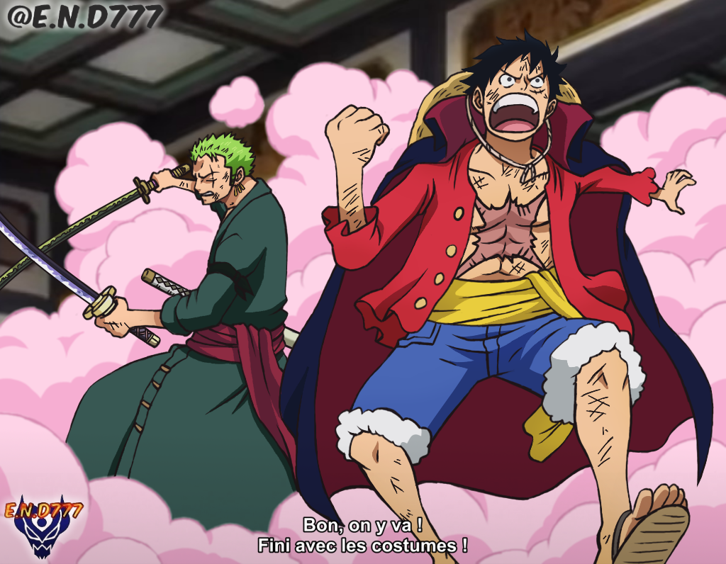 One Piece 980 Luffy And Zoro By End7777 On Deviantart One Piece 980 Luffy And Zoro By End7777 On Deviantart