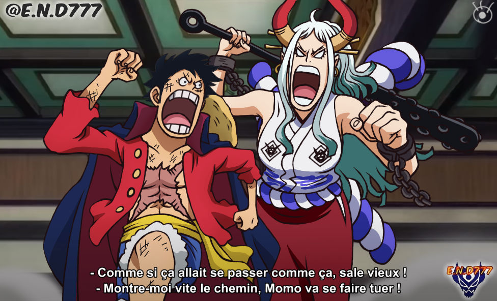 One Piece - Capitulo 1057 divide o Twitter, pois Yamato não se