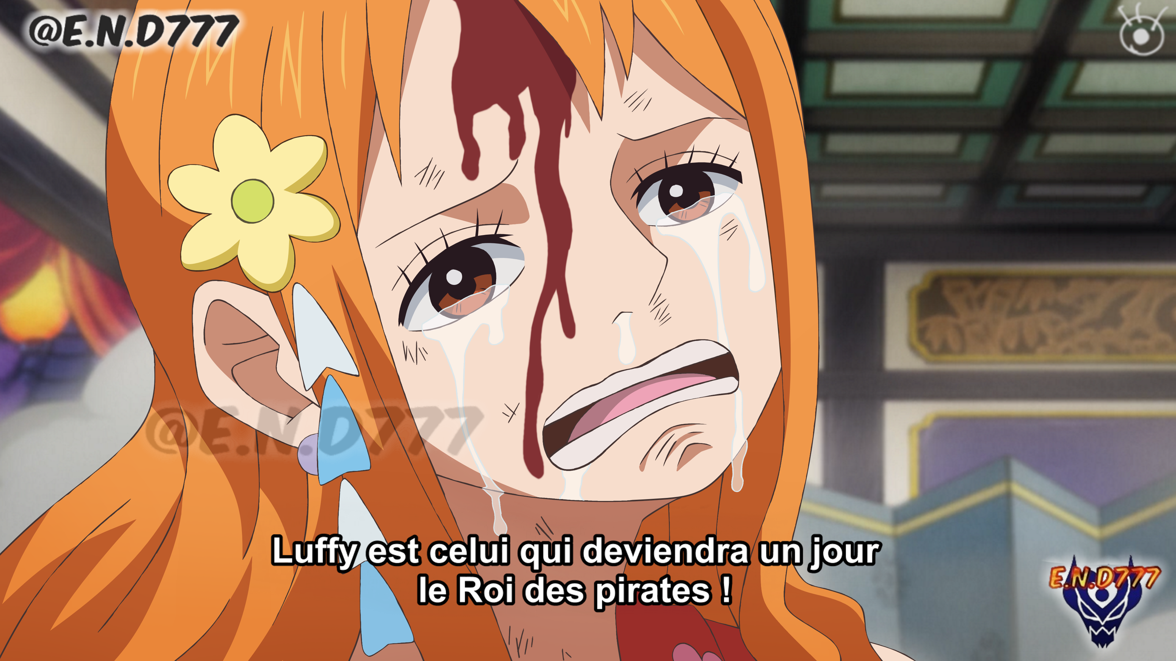 Nami crying - One Piece episode 998 by Berg-anime on DeviantArt