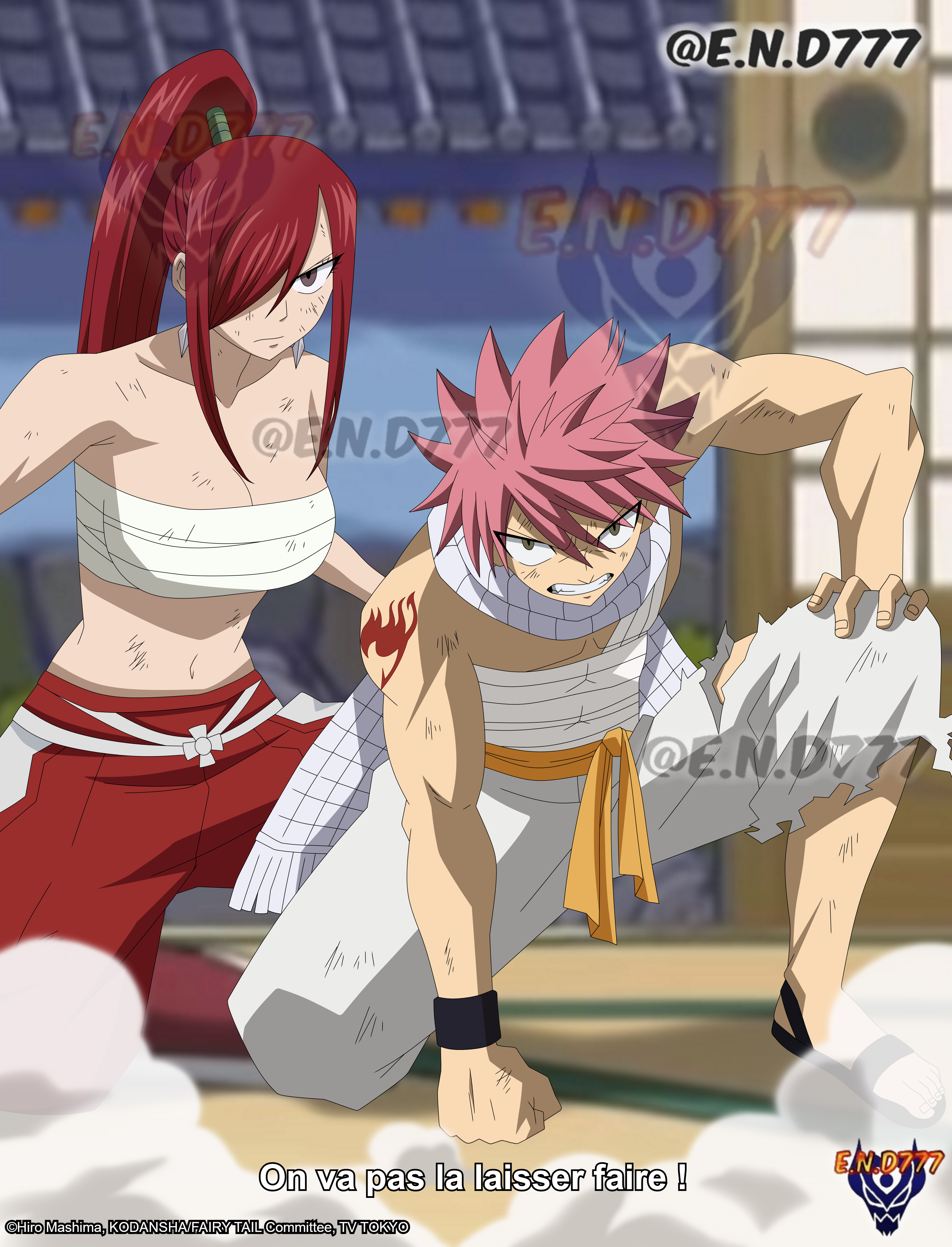 Fairy Tail 100 Years Quest 85 Natsu and Erza by END7777 on DeviantArt