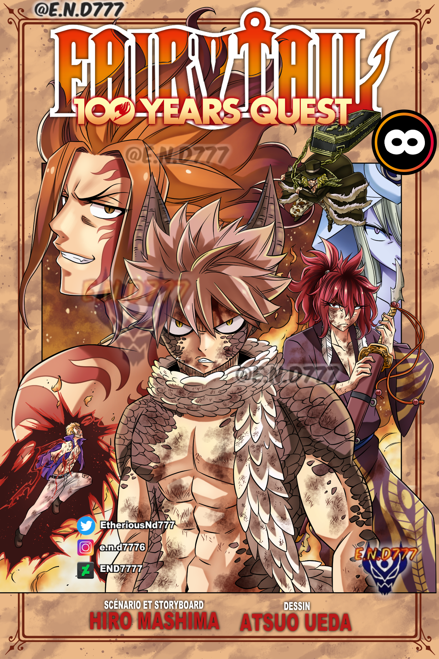 Fairy Tail 100 Years Quest Volume Cover By End7777 On Deviantart Fairy Tail 100 Years Quest Volume Cover By End7777 On Deviantart