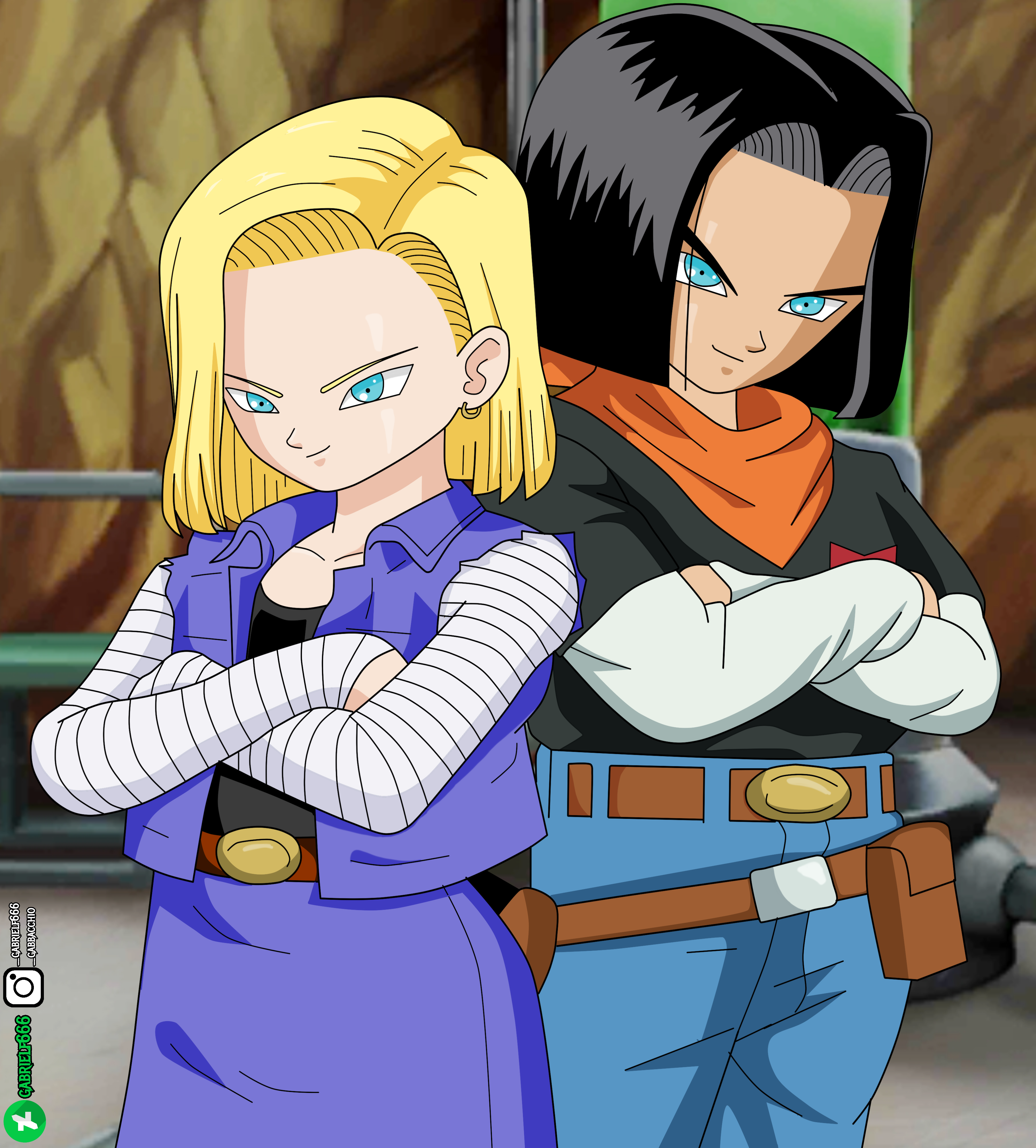 Android 18, Android 17  page 2 - Zerochan Anime Image Board