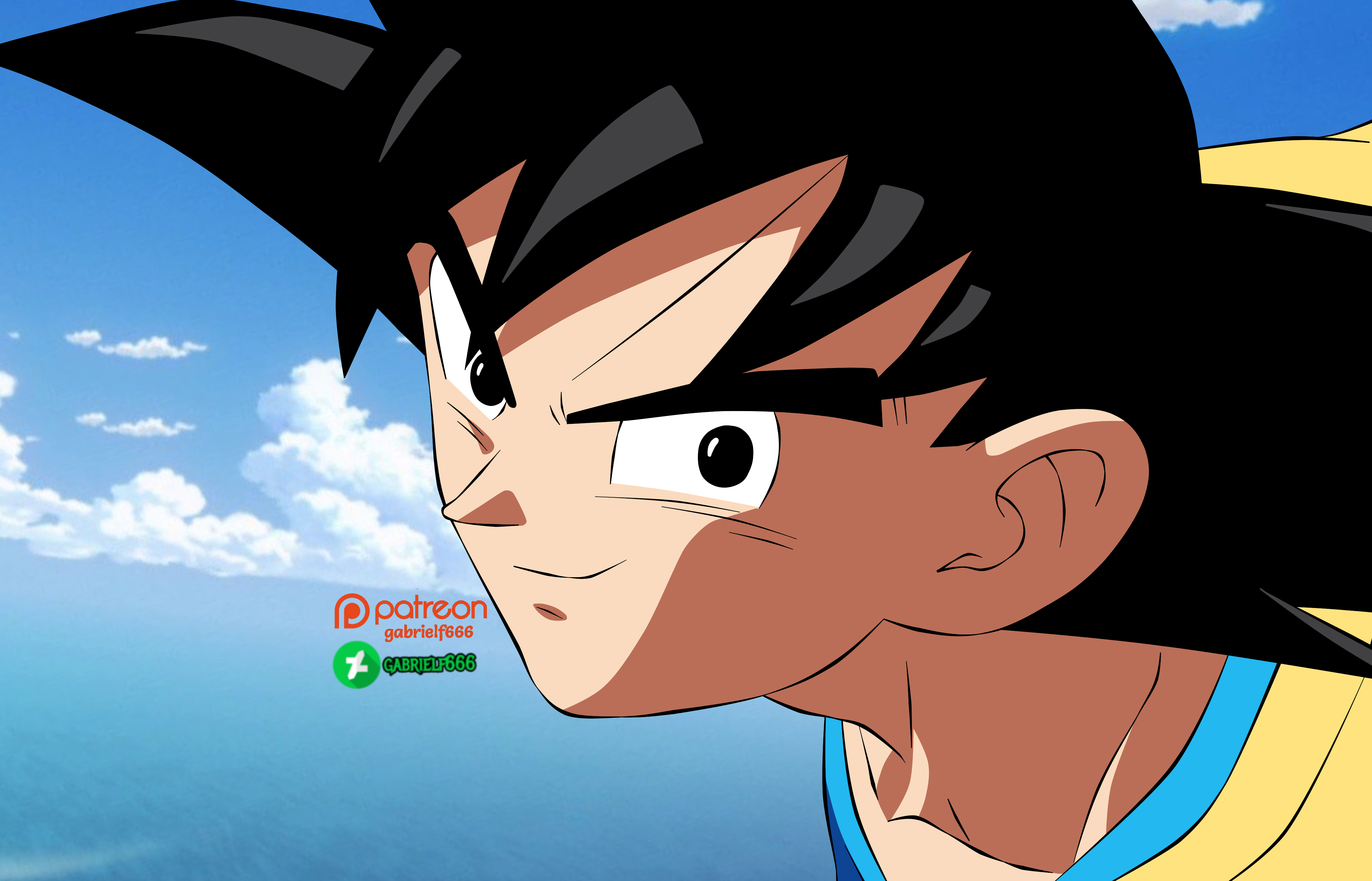 My Artwork of Goku on Dragon Ball Daima : r/dbz