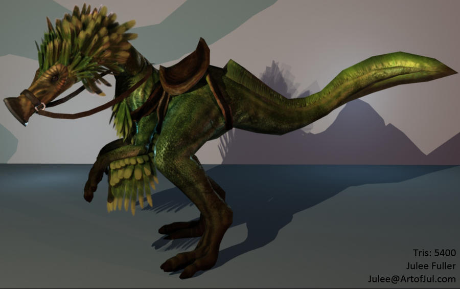 Rpg 3rd Raptor 3D Raptor by Hexabeast on DeviantArt
